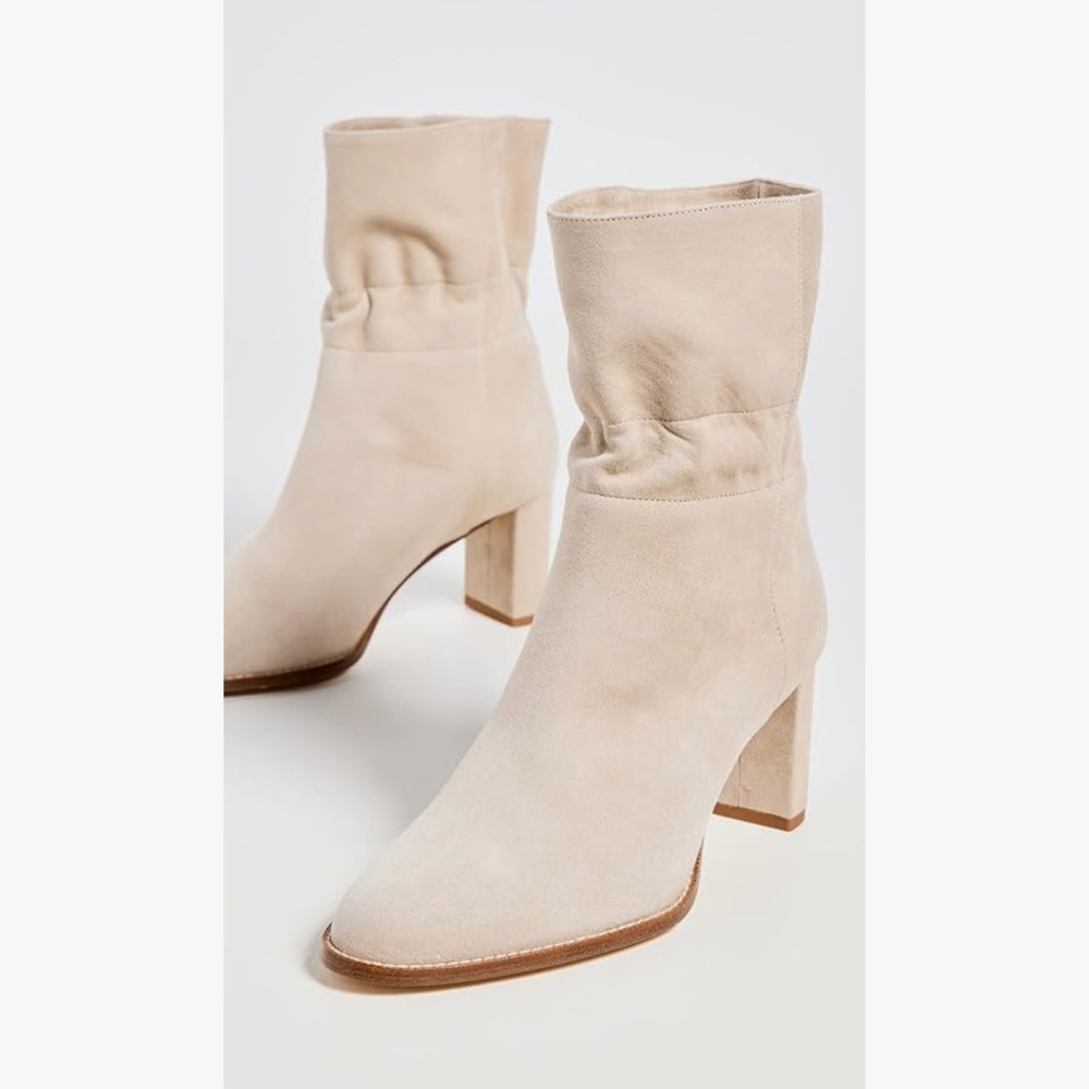 $775 Marion Parke Lola Suede Pull On Luxury Ankle Bootie women size 42
